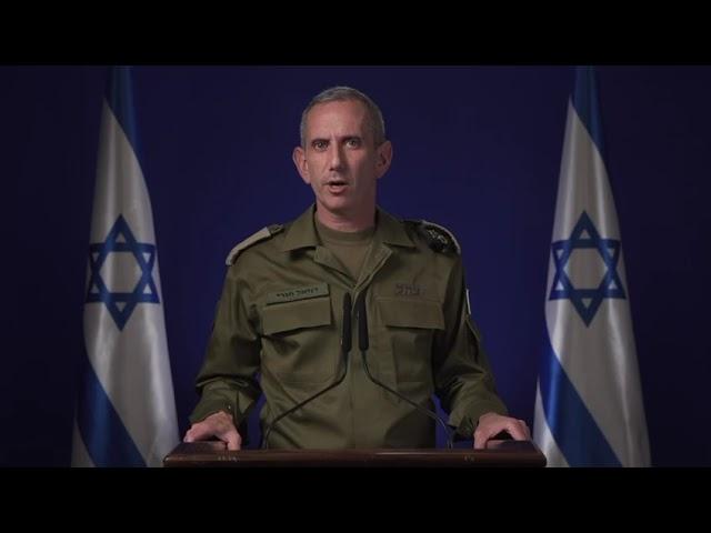 IDF Spox. on Yahya Sinwar’s Elimination