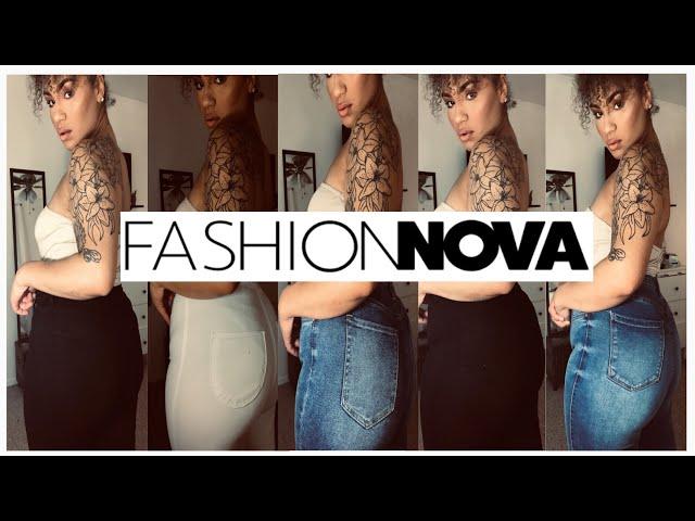 THE BEST FASHION NOVA JEANS TRY ON HAUL | SIZE 11 & 13 | DEELUXE