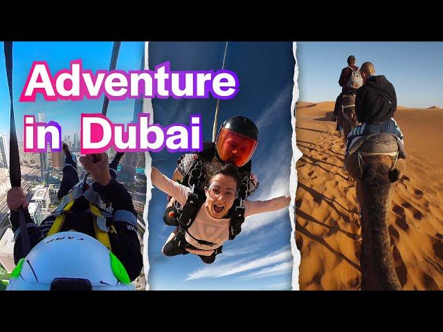 Top 7 Adventure Activities | Dubai 2024