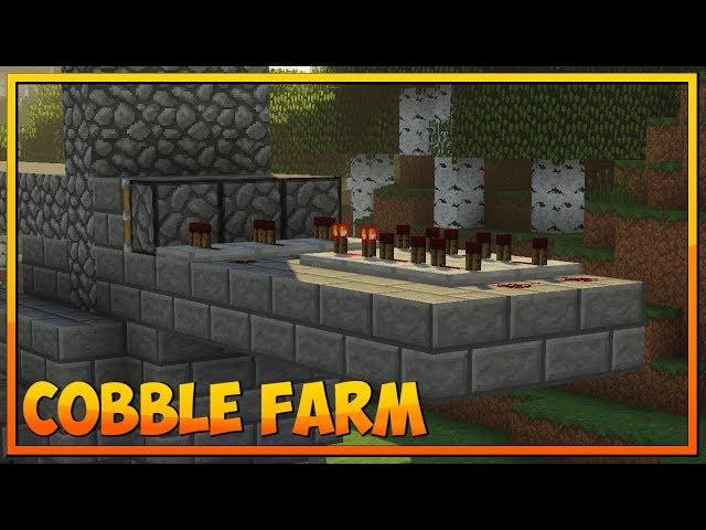 Vollautomatische Cobblestone Farm - disrey