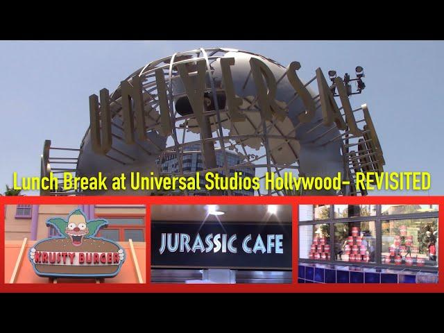 Lunch Break at Universal Studios Hollywood revisited- The Clogger, Mahi Mahi and Who Hash