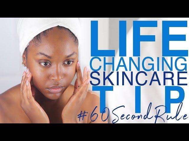 The PROFESSIONAL skincare tip that will CHANGE your skincare routine FOREVER #60SecondRule