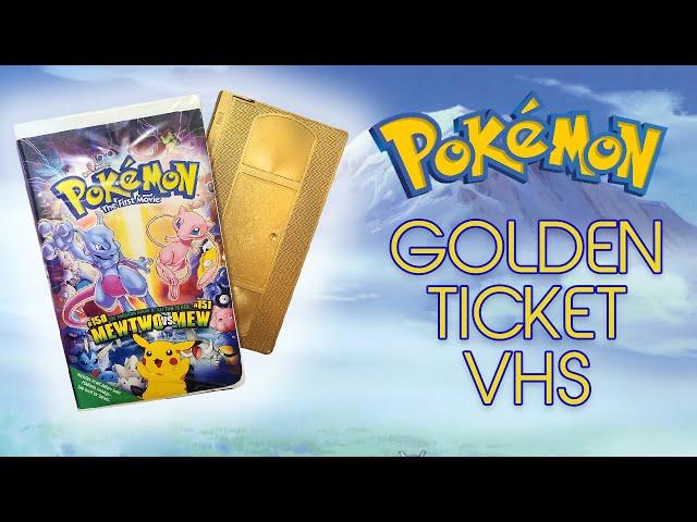 Pokémon’s Forgotten First Movie VHS Golden Ticket Contest