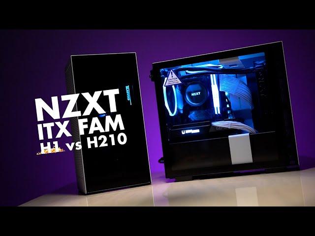 NZXT MINI ITX FAM: H1 AMD vs H210 INTEL