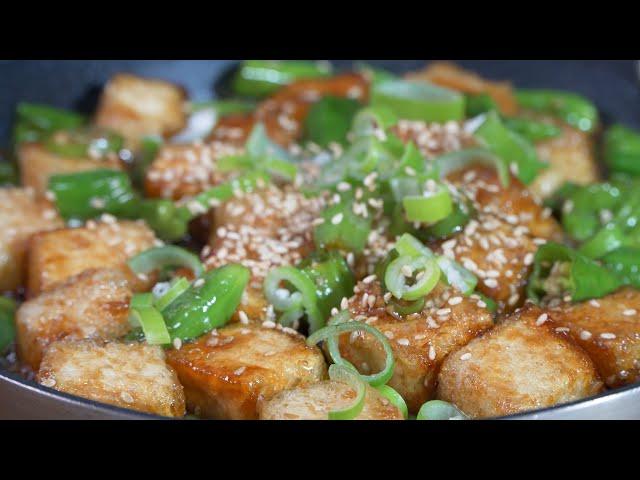 Tofu with Soy sauce, Delicious recipe that will get you hooked on Tofu!