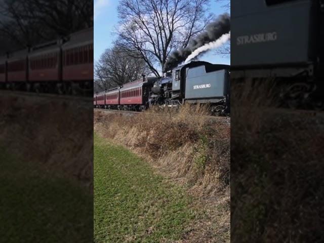 strasburg railroad 90 ghost whistle #strasburgrailroad