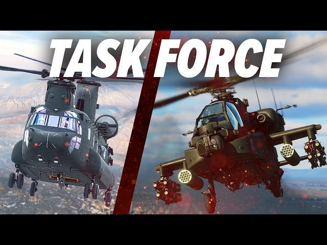 AH-64 Apache & CH-47 Chinook Deployed To The Battlefield | DCS World