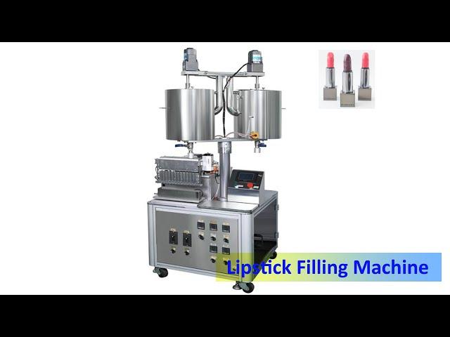 Small Scale Lipstick production line Equipments / lipstick filling machine / #immaymachine