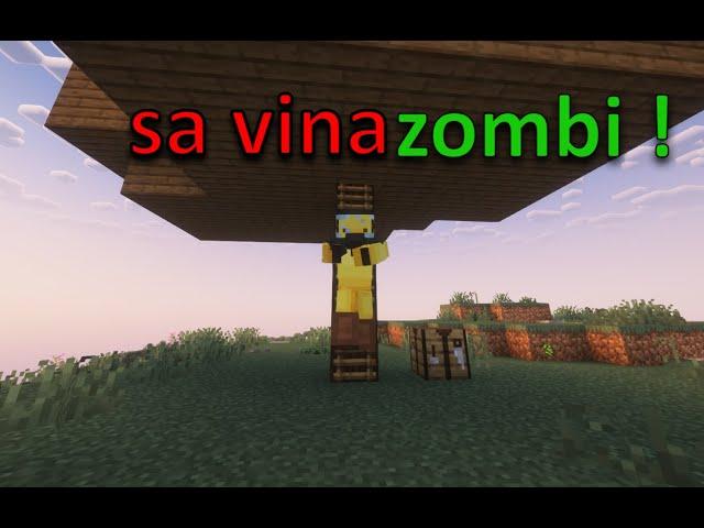 APOCALIPSA ZOMBIE pe MINECRAFTep1  ! Cat reusim sa supravietuim