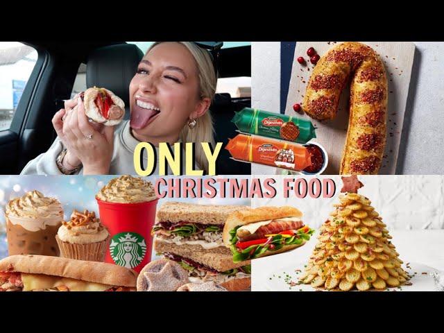 I ONLY ate Christmas foods for 24hours!!