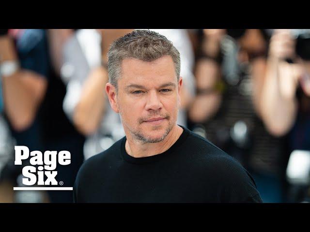 Internet sleuths say they discovered Matt Damon’s ‘secret’ Instagram | Page Six Celebrity News