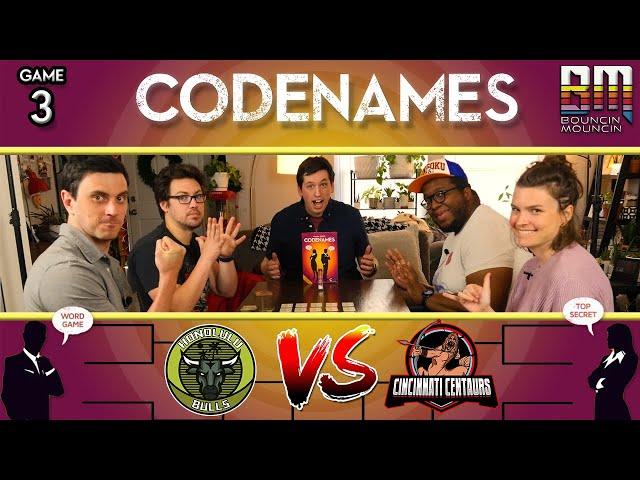 Codenames Tournament 2021: Honolulu Bulls VS. Cincinnati Centaurs (Game 3)