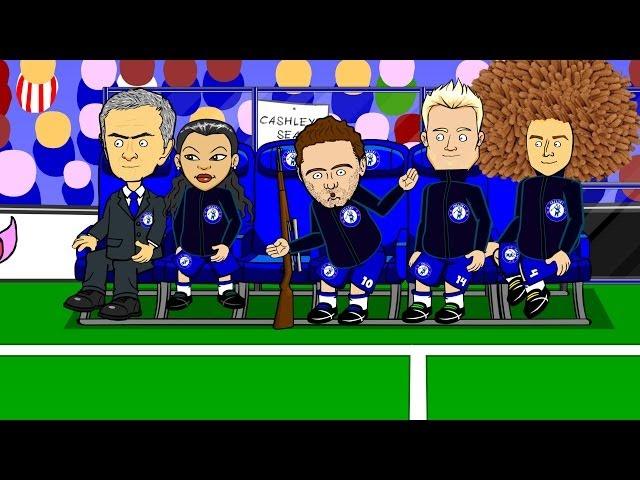 JUAN MATA SONG by 442oons (Chelsea Mourinho Man Utd football cartoon)