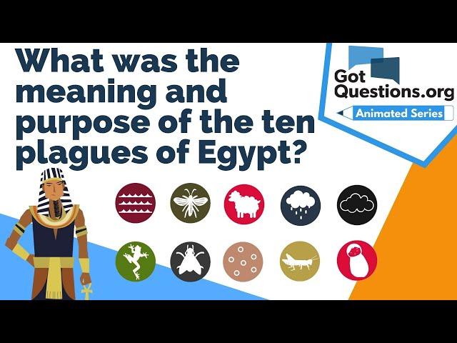 What was the meaning and purpose of the ten plagues of Egypt?