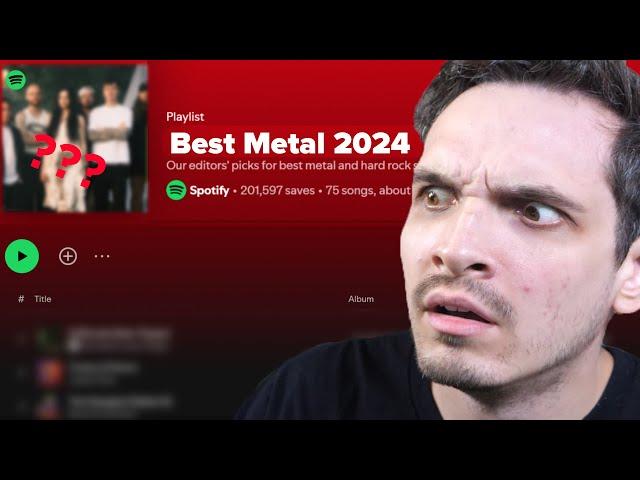 Spotify's Best Metal of 2024 is SHOCKING!