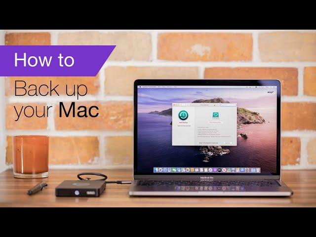 How to back up your Mac