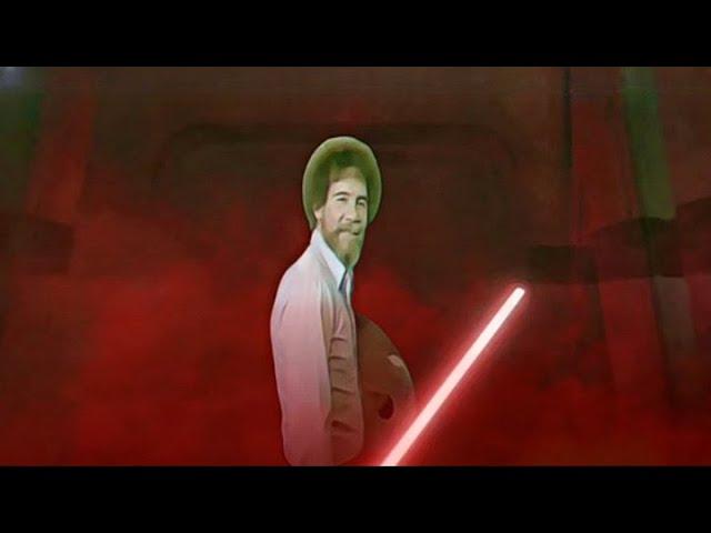 Bob Ross, but he beats the Devil out of Rebels