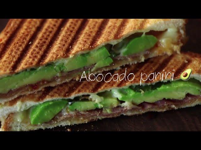 아보카도 파니니 샌드위치 직화그릴로 따뜻한 겨울 샌드위치 abocado panini, sandwich