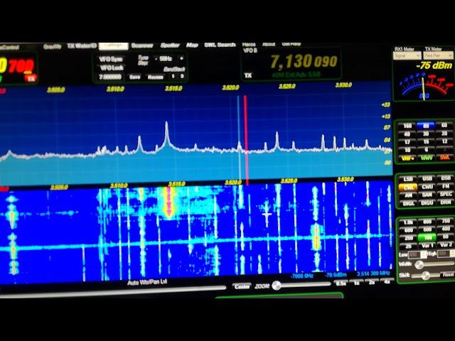 Power sdr cw 100 Hz