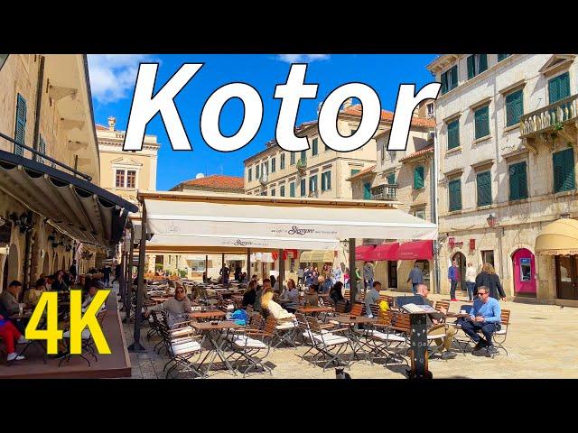 Kotor Montenegro 4K Walking Tour 2024