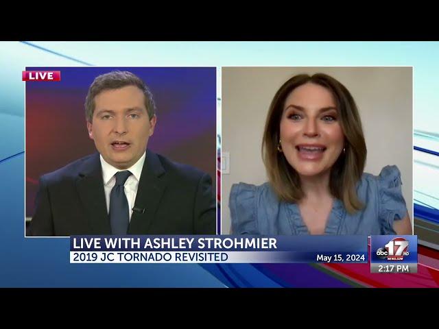 Former ABC 17 News anchor Ashley Strohmier talks about the 2019 Jefferson City tornado