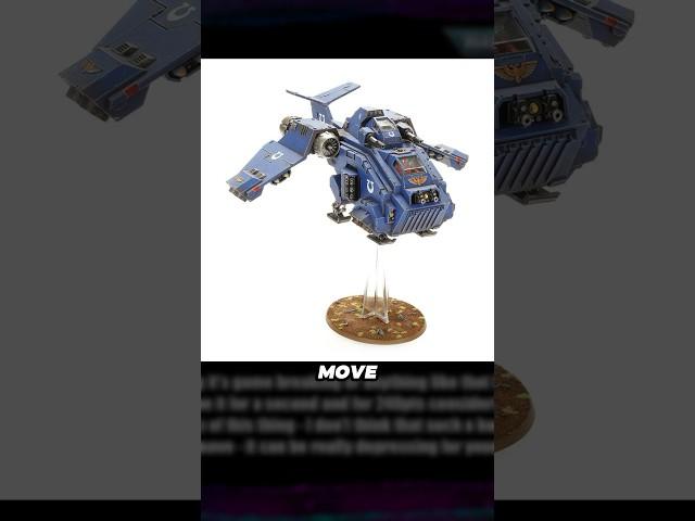 Stormraven Gunship - CRAZIEST TRANSPORT for Space Marines? #warhammer40k