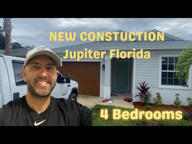 Living in Jupiter |  New Construction Home Tour in Jupiter Florida