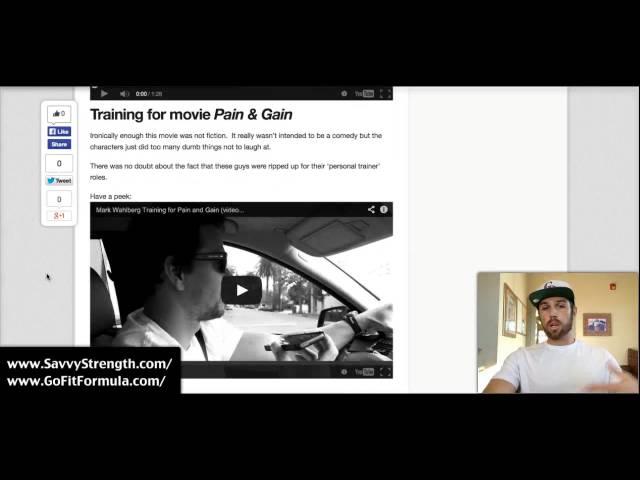 Mark Wahlberg Workout | Marky Mark