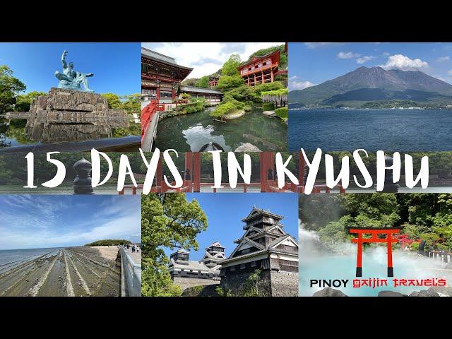 15 Days of continuous travel in Kyushu Region | All Prefectures| Japan | Iphone 12 PRO Max | 4K