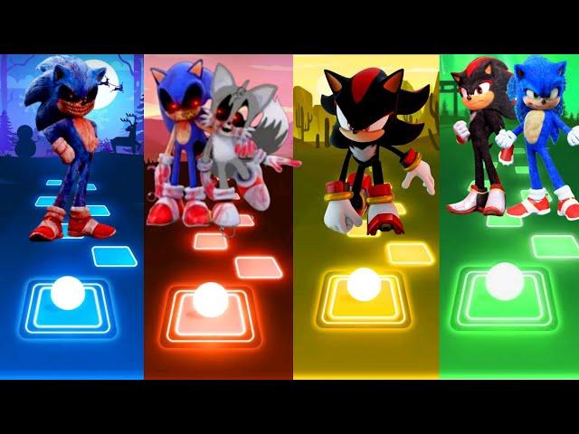 Sonic Exe Vs Tails Sonic Exe Vs Shadow Vs Shadow Sonic Hedgehog Tiles Hop