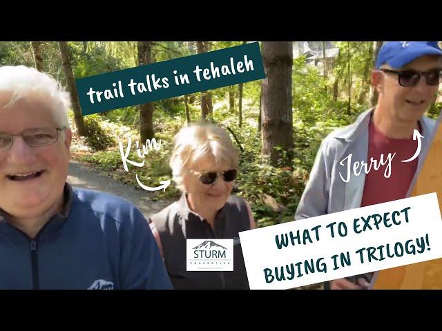 What to Expect Living in Trilogy with Jerry & Kim on our Trail Talk in Tehaleh