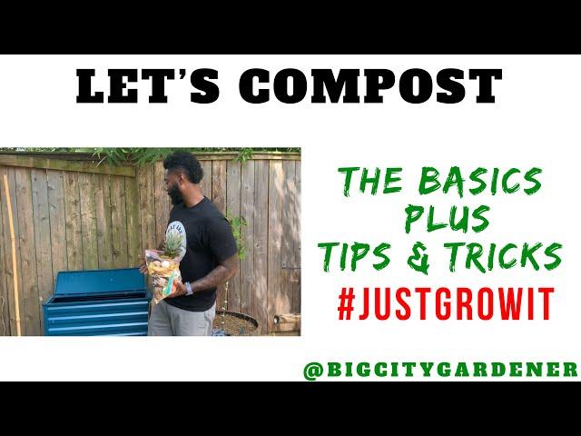 How To Start a Compost Pile in Your Backyard - Gardening Tips & Tricks | Big City Gardener