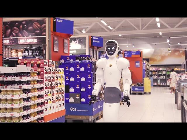 StrongPoint and 1X (formerly known as Halodi) are developing a grocery retail reshelving robot