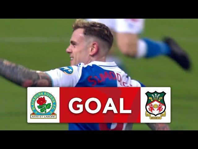 GOAL | Sammie Szmodics | Blackburn Rovers 1-1 AFC Wrexham | Fourth Round | Emirates FA Cup 2023-24