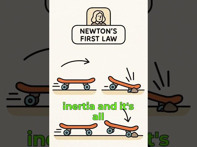 Newtons First Law #Physics #ScienceShorts #QuickPhysics
