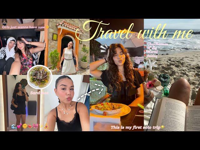 TRAVEL WITH ME ️ beach day with me, m’diq ,fnideq, Chefchaouen…‍️ أول مرة نسافر بحدي 