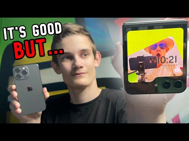 Long Time iPhone User Tries The Samsung Galaxy Z Flip 5