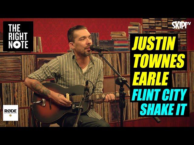 Justin Townes Earle - 'Flint City Shake It' - Live on The Right Note