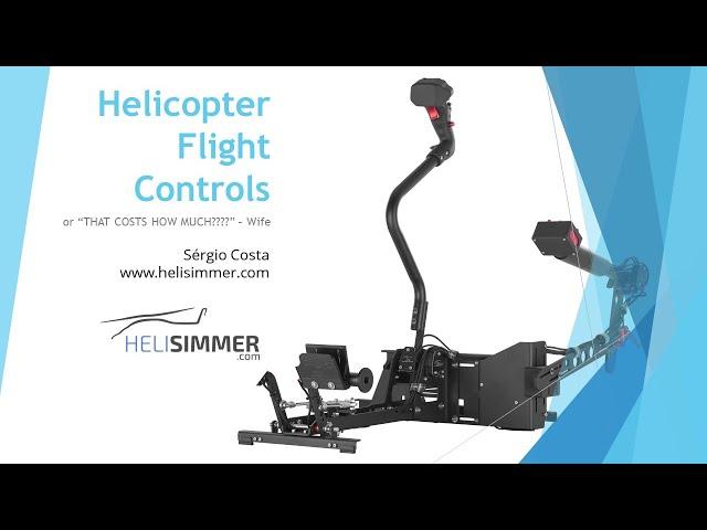 HeliSimmer.com Presentation at FlightSimExpo 2024: Helicopter Flight Controls