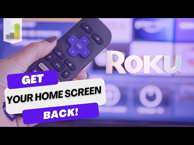 Roku Hack! | How to Change the Roku Home Screen