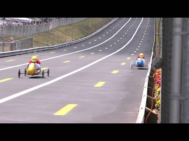 Soap Box Derby crash. Best Wipeout ever