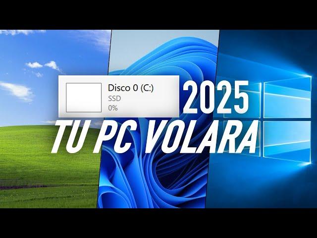 Cómo Optimizar Windows y Acelerar tu PC en 2025 SIN PROGRAMAS