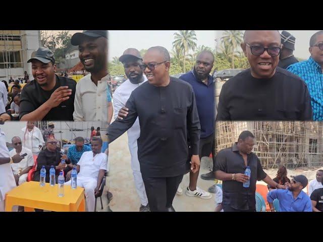 Peter Obi, Jowizaza, Vintage & Other Billionaires Storm nkpor Nnwei For Zenco Mum's Funeral