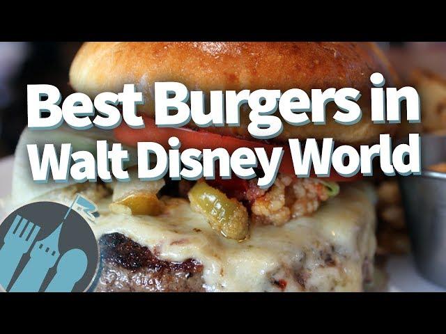 The Best BURGERS in Disney World!