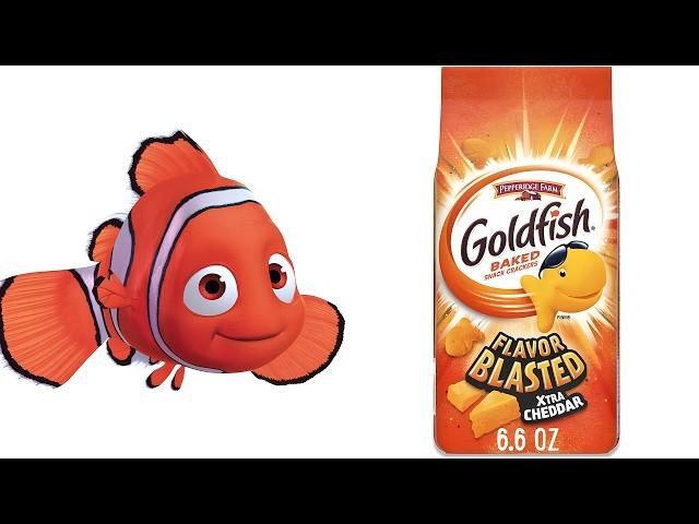 Finding Nemo Characters and their favorite Snacks, Drinks, Movies (and other favorites) | Dory, Gill