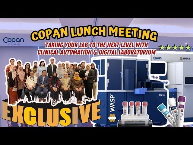 LUNCH MEETING WITH COPAN & CLINICAL MICROBIOLOGY SPECIALIST - GESVlog