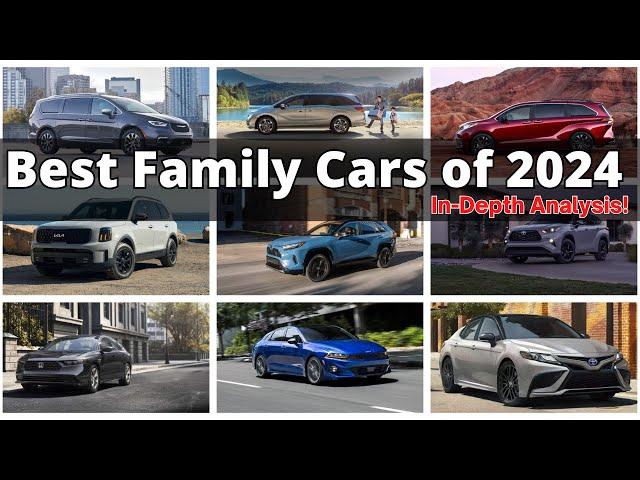 Top  best family cars of 2024 (best vehicle for family of 5)