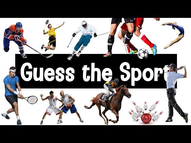 Guess the Sport | 10 Sport Sounds to Guess