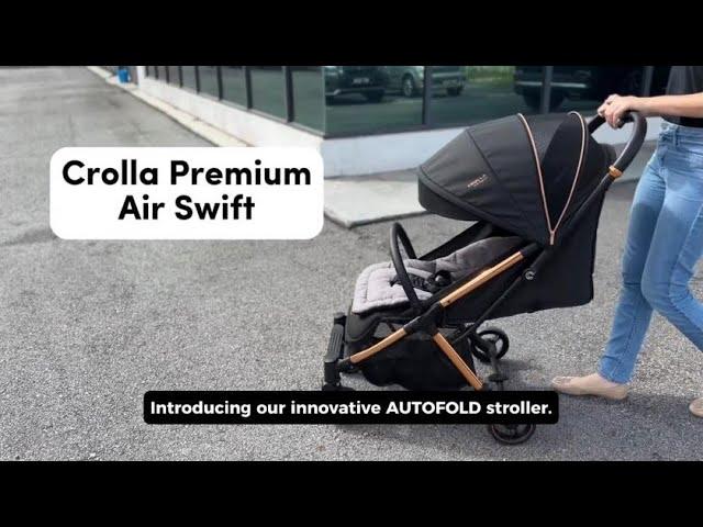 Latest Autofold Compact Stroller With Luxury Design | Crolla Premium - Air Swift