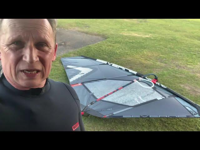 Windsurfing Severne S1 2022 first go, initial impressions